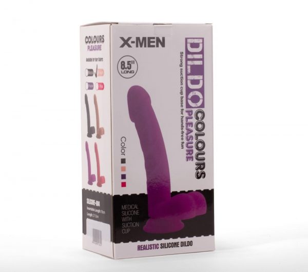 X-MEN 8.5" Dildo Colour Pleasure Flesh 1 #2 | ViPstore.hu - Erotika webáruház