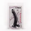 X-MEN 7.9" Silicone Dildo Black #1 | ViPstore.hu - Erotika webáruház