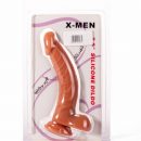 X-MEN 7.9" Silicone Dildo Flesh | ViPstore.hu - Erotika webáruház #1 - EAN 5999560515664 | SKU XMEN000112