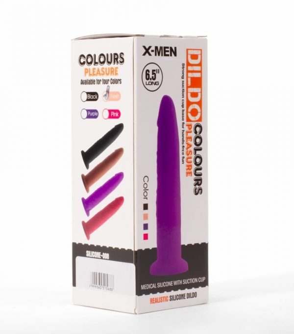 X-MEN 6.5" Dildo Colours Pleasure Flesh 2 #2 | ViPstore.hu - Erotika webáruház