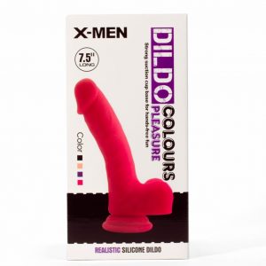 X-MEN 7.5" Dildo Colours Pleasure Flesh 3 #1 | ViPstore.hu - Erotika webáruház