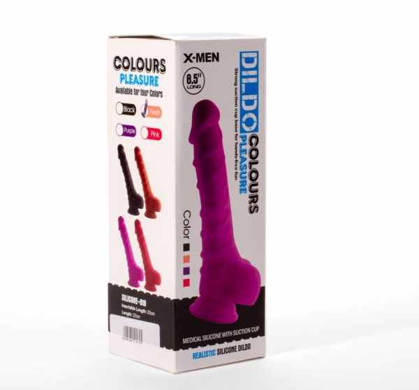 X-MEN 8.5" Dildo Colours Pleasure Flesh 2 ViPstore.hu - Erotika Webáruház - Szexshop 2