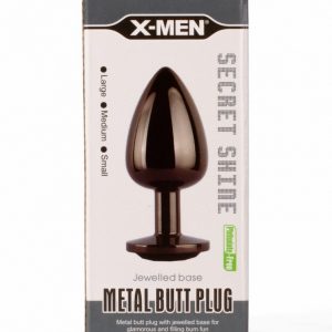 X-MEN Secret Shine Metal Butt Plug Gun Colour L #1 | ViPstore.hu - Erotika webáruház
