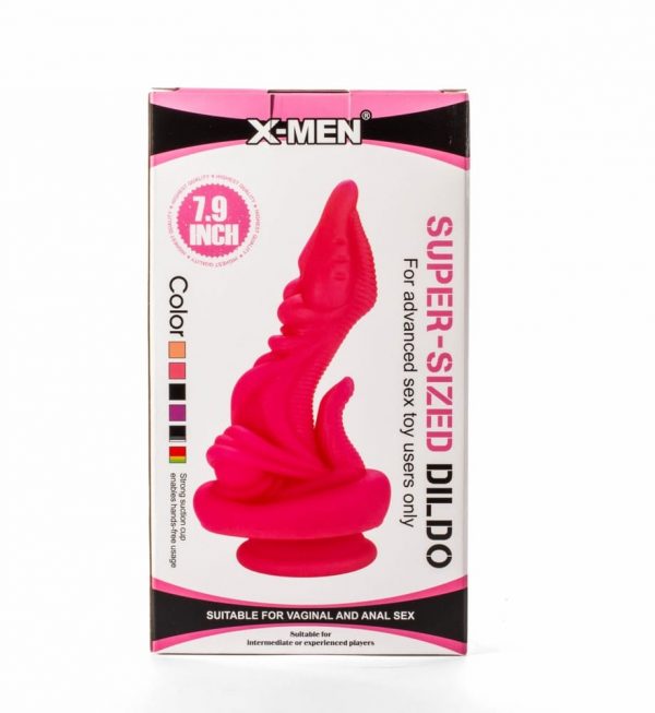 X-Men 7.9" Super Sized Dildo PVC Black I ViPstore.hu - Erotika Webáruház - Szexshop