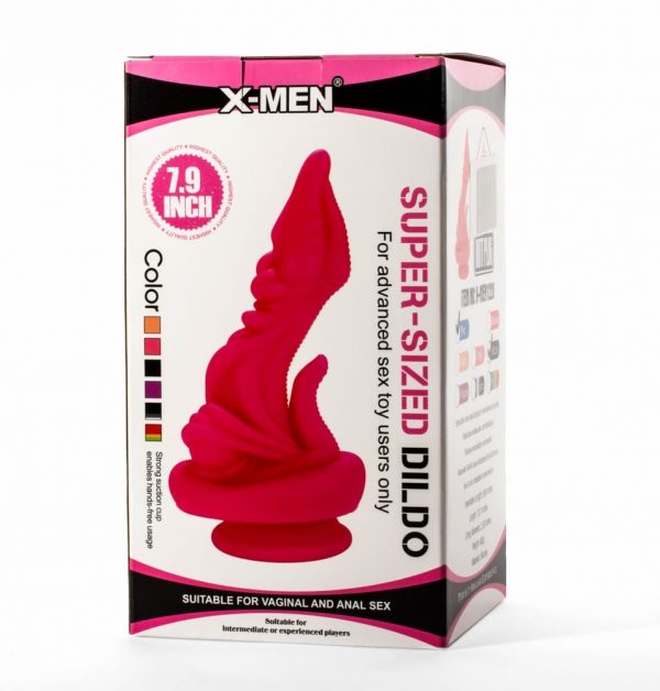 X-Men 7.9" Super Sized Dildo PVC Black I ViPstore.hu - Erotika Webáruház - Szexshop 6