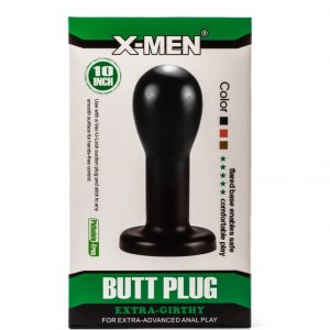 X-Men 8.86 Extra Girthy Butt Plug Black #1 | ViPstore.hu - Erotika webáruház