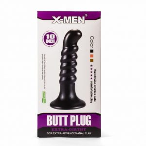 X-Men 10" Extra Girthy Butt Plug Black IV ViPstore.hu - Erotika Webáruház - Szexshop