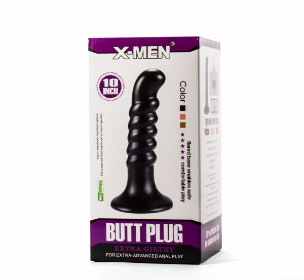 X-Men 10" Extra Girthy Butt Plug Black IV ViPstore.hu - Erotika Webáruház - Szexshop 2