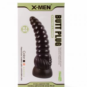 X-Men 10.9" Extra Large Butt Plug Black ViPstore.hu - Erotika Webáruház - Szexshop