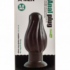X-Men 7.5" Anal Plug Black ViPstore.hu - Erotika Webáruház - Szexshop