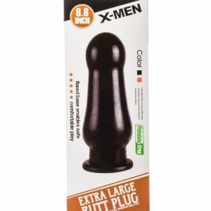 X-Men 8.8" Extra Large Butt Plug Black #1 | ViPstore.hu - Erotika webáruház