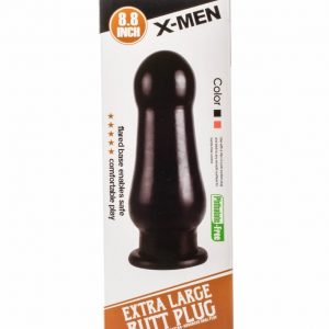 X-Men 8.8" Extra Large Butt Plug Black ViPstore.hu - Erotika Webáruház - Szexshop