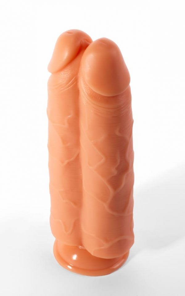 X-Men 11" 2-in-1 Dildo Flesh #4 | ViPstore.hu - Erotika webáruház