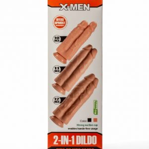 X-Men 10" 2-in-1 Dildo Flesh ViPstore.hu - Erotika Webáruház - Szexshop