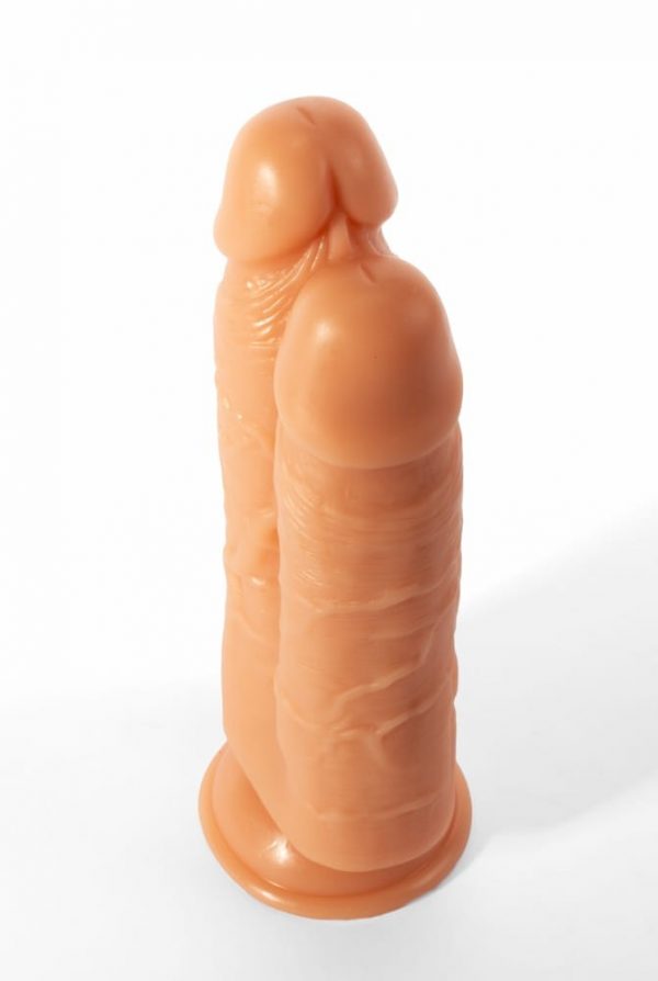 X-Men 10" 2-in-1 Dildo Flesh #9 | ViPstore.hu - Erotika webáruház