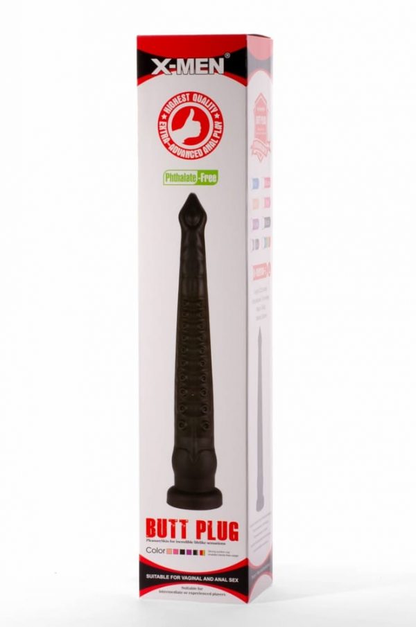 X-Men 23.23" Butt Plug Silicone Black ViPstore.hu - Erotika Webáruház - Szexshop 3