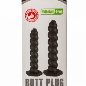 X-Men 7.87" Silicone Butt Plug Black S ViPstore.hu - Erotika Webáruház - Szexshop