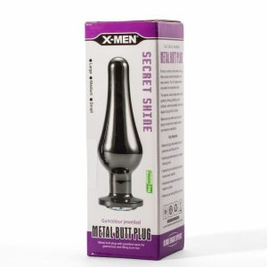 X-Men Secret Shine Gun Colour Jewelled Metal Butt Plug M ViPstore.hu - Erotika Webáruház - Szexshop 2
