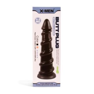 X-MEN 11.8 inch Butt Plug Black #1 | ViPstore.hu - Erotika webáruház