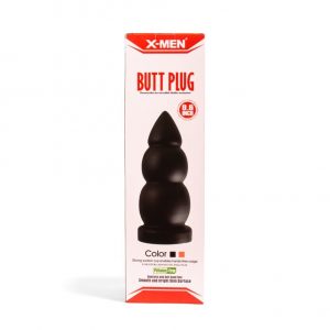 X-MEN 9.6 inch Butt Plug Black #1 | ViPstore.hu - Erotika webáruház