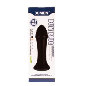 X-MEN 10.9 inch Butt Plug Black ViPstore.hu - Erotika Webáruház - Szexshop
