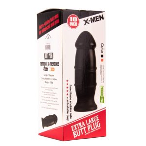 X-MEN 10 inch Butt Plug Black ViPstore.hu - Erotika Webáruház - Szexshop 2
