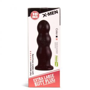 X-MEN 10 inch Butt Plug Black ViPstore.hu - Erotika Webáruház - Szexshop