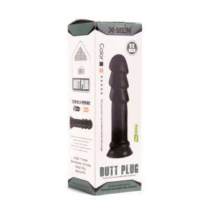 X -MEN 11 inch Butt Plug Black ViPstore.hu - Erotika Webáruház - Szexshop 2