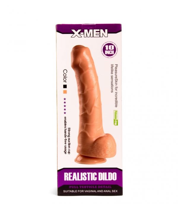 X-MEN Realistic Dildo 10 inch Flesh ViPstore.hu - Erotika Webáruház - Szexshop
