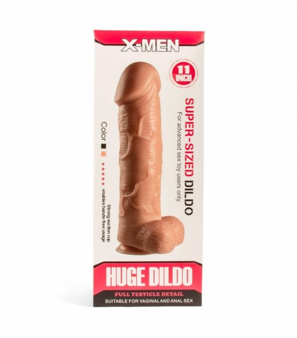 X-MEN Super Sized Dildo 11 inch Flesh II #1 | ViPstore.hu - Erotika webáruház
