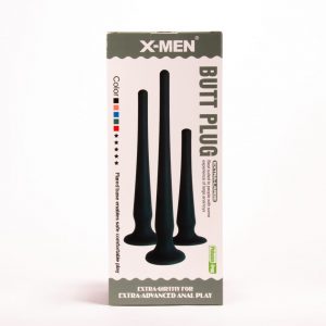 X-MEN Butt Plug Size M Black ViPstore.hu - Erotika Webáruház - Szexshop