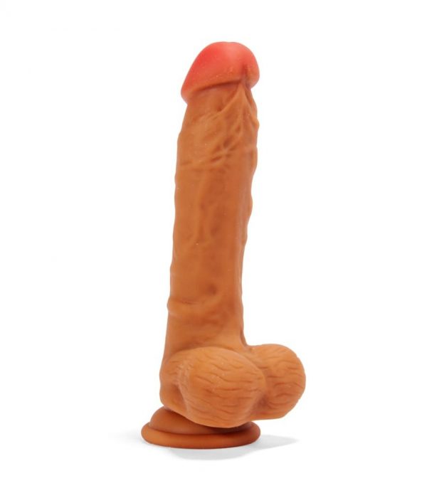 X-MEN 8.4 inch Dual Layered Dildo Brown #2 | ViPstore.hu - Erotika webáruház