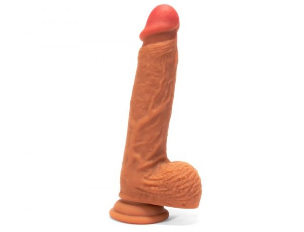 X-MEN 8.8 inch Dual Layered Dildo Brown #3 | ViPstore.hu - Erotika webáruház