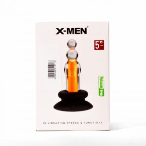 X-MEN 10 Speeds Vibrating Beaded Plug ViPstore.hu - Erotika Webáruház - Szexshop