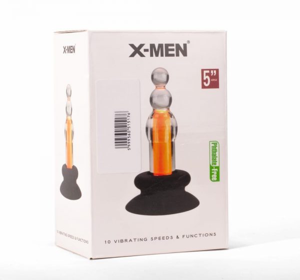 X-MEN 10 Speeds Vibrating Beaded Plug #2 | ViPstore.hu - Erotika webáruház