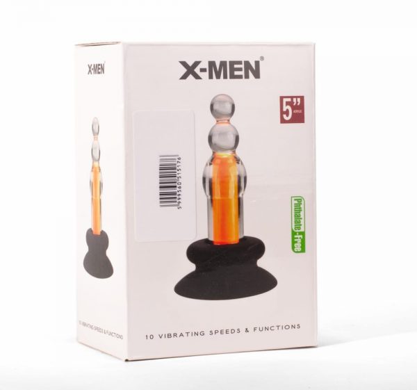 X-MEN 10 Speeds Vibrating Beaded Plug ViPstore.hu - Erotika Webáruház - Szexshop 2