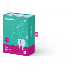Feel secure Menstrual Cup (light blue) ViPstore.hu - Erotika Webáruház - Szexshop