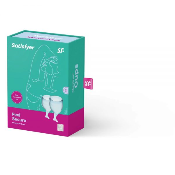 Feel secure Menstrual Cup (light blue) ViPstore.hu - Erotika Webáruház - Szexshop