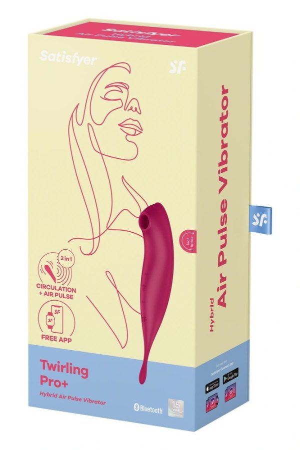 Twirling Pro Connect App dark red ViPstore.hu - Erotika Webáruház - Szexshop