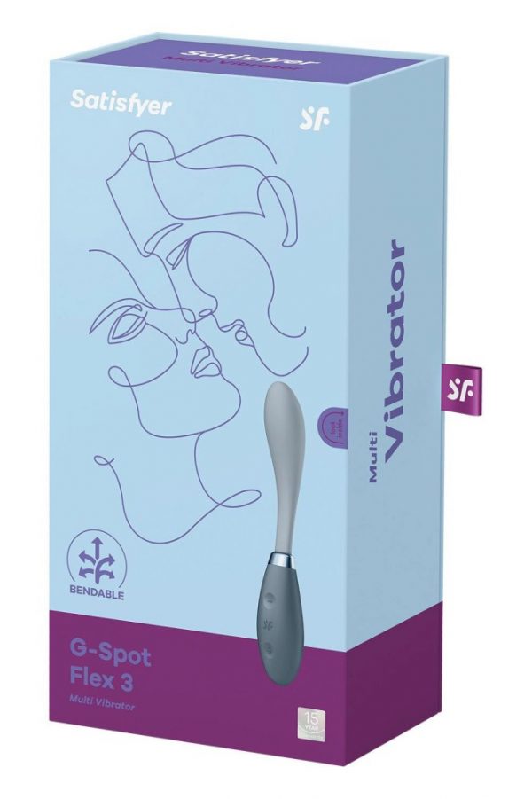 G-Spot Flex 3 grey #1 | ViPstore.hu - Erotika webáruház