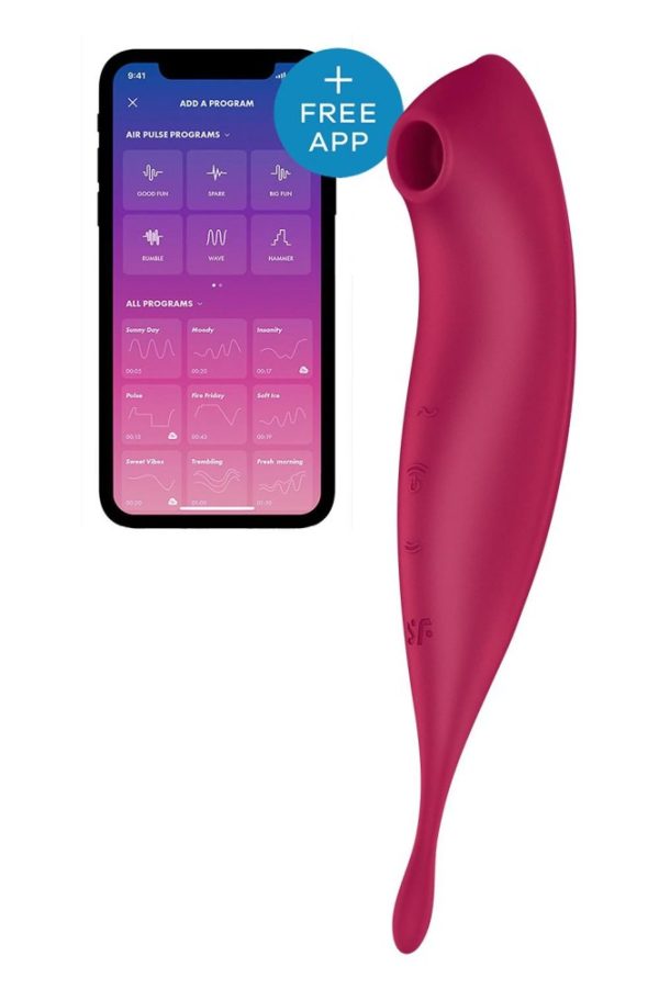Twirling Pro Connect App dark red ViPstore.hu - Erotika Webáruház - Szexshop 7