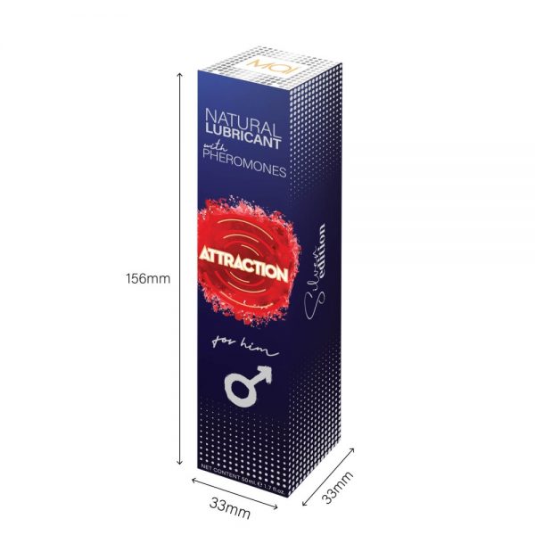 LUBRICANT WITH PHEROMONES ATTRACTION FOR HIM 50 ML #6 | ViPstore.hu - Erotika webáruház