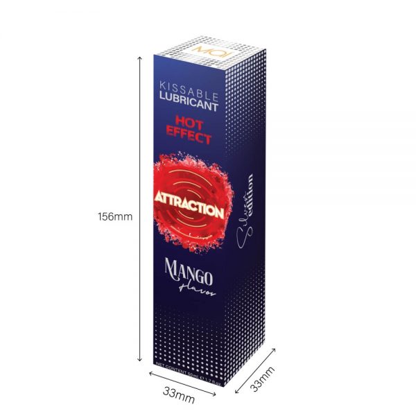 LUBRICANT ATTRACTION HEAT MANGO 50 ML ViPstore.hu - Erotika Webáruház - Szexshop 5