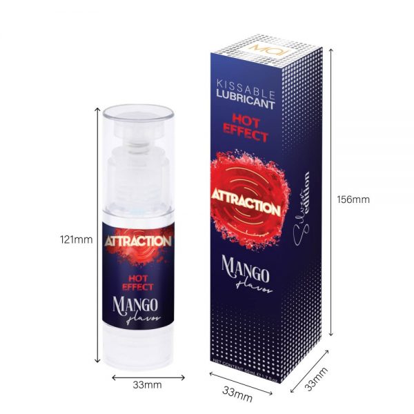 LUBRICANT ATTRACTION HEAT MANGO 50 ML #6 | ViPstore.hu - Erotika webáruház