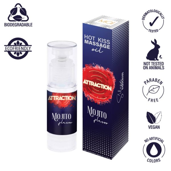 MASSAGE OIL ATTRACTION MOJITO BALM 50 ML ViPstore.hu - Erotika Webáruház - Szexshop 4