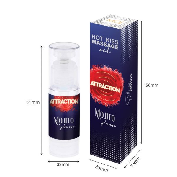 MASSAGE OIL ATTRACTION MOJITO BALM 50 ML ViPstore.hu - Erotika Webáruház - Szexshop 5