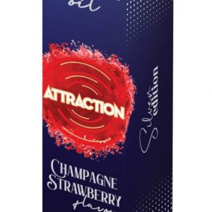 MASSAGE OIL  ATTRACTION CHAMPAGNE STRAWBERRY 50 ML ViPstore.hu - Erotika Webáruház - Szexshop