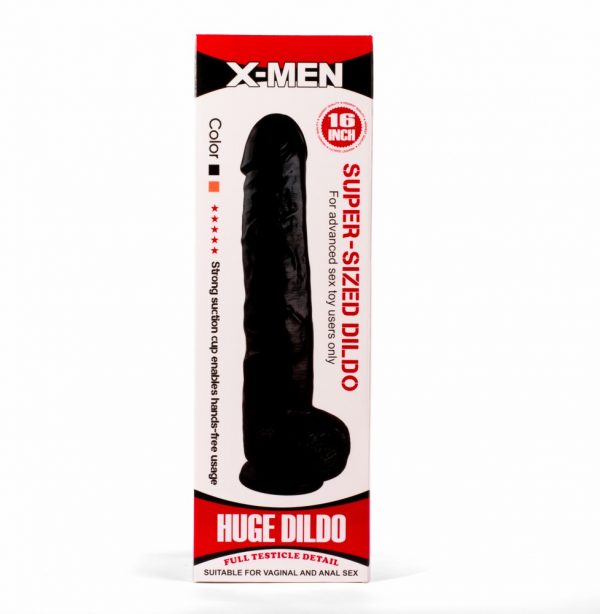 X-MEN 16" Super-Sized Dildo Black #1 | ViPstore.hu - Erotika webáruház