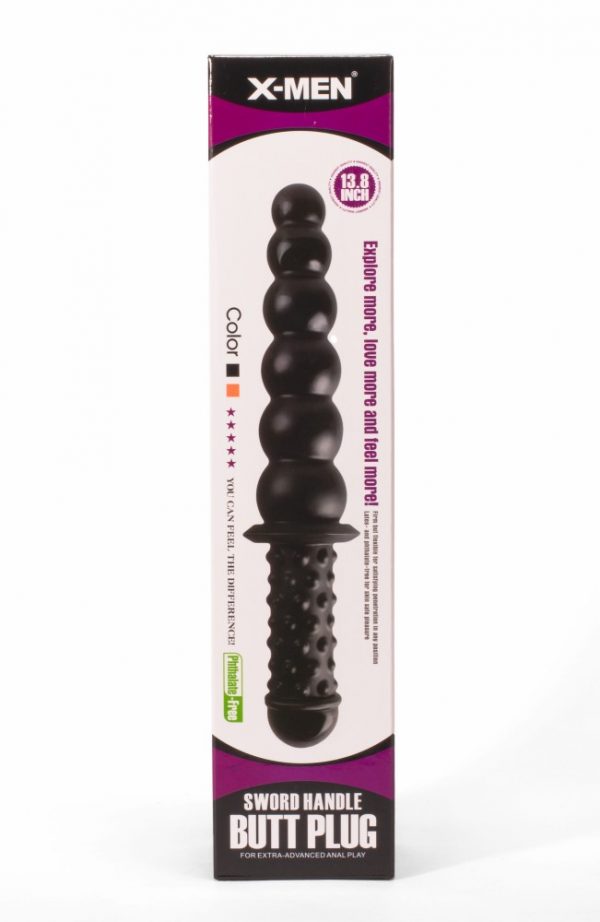 X-MEN 13.8" Sword Handle Butt Plug ViPstore.hu - Erotika Webáruház - Szexshop