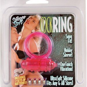 Vibrating Cockring Silicone Pink #1 | ViPstore.hu - Erotika webáruház